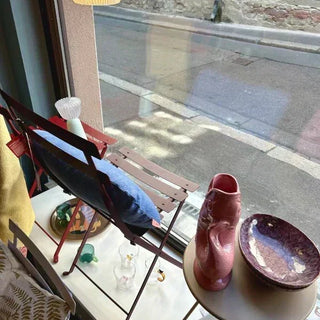 schaufenster deko mit hum outdoor kissen