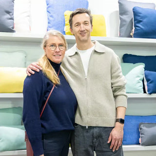 Helen und Michael von hum Kissen