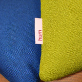 Bouclé Kissen Farngrün