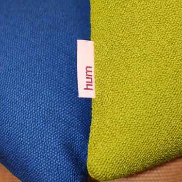 Bouclé Kissen Farngrün