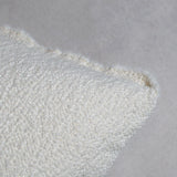 baumwoll kissen in weiß von hum