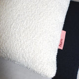 baumwoll kissen in weiß von hum