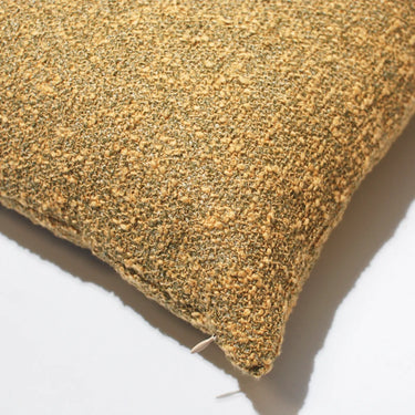 hum boucle kissen in gold farben