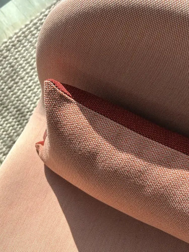 hum design kissen orange bordeaux