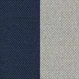 hum design kissen blau weiß