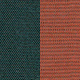 hum design kissen dunkelgrün orange