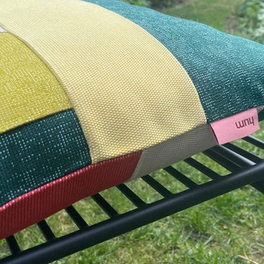 hum outdoor kissen patchwork