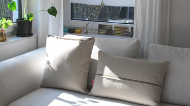 hum premium kissen bart in kvadrat stoff