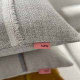 hum premium kissen silbergrau