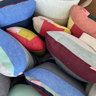 hum outdoor kissen patchwork