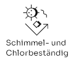 hum Outdoor Kissen sind Schimmel- und Chlorbeständig