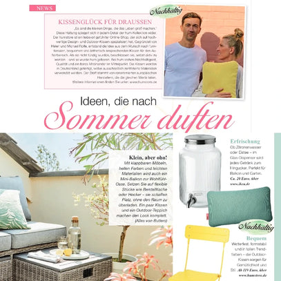hum kissen in der Lena wohnen & dekorieren