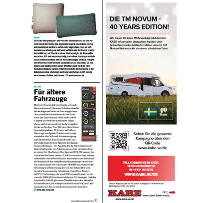 hum outdoorkissen im Reisemobil magazin