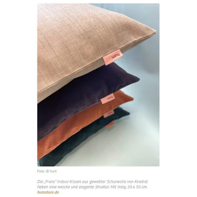 hum premium kissen in der rhein exklusiv magazin